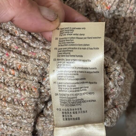 Scotch & Soda Women’s Textured Knit Cable Sweater Classic Fall Small - Picture 4 of 7